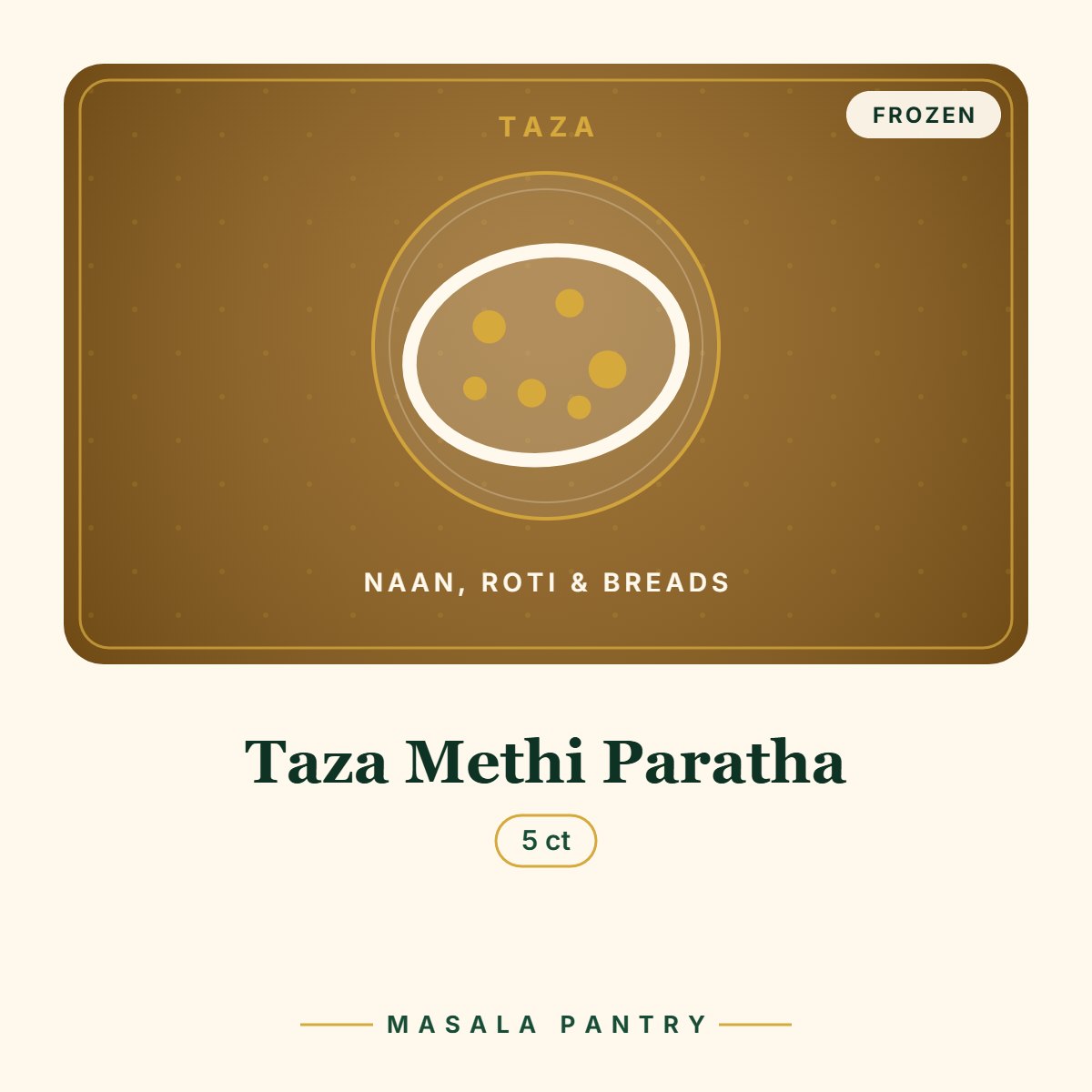 Taza Methi Paratha