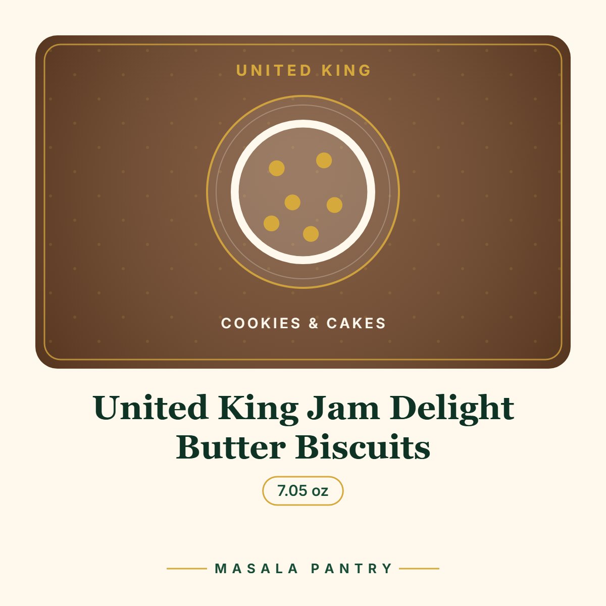 United King Jam Delight Butter Biscuits – Masala Pantry product card