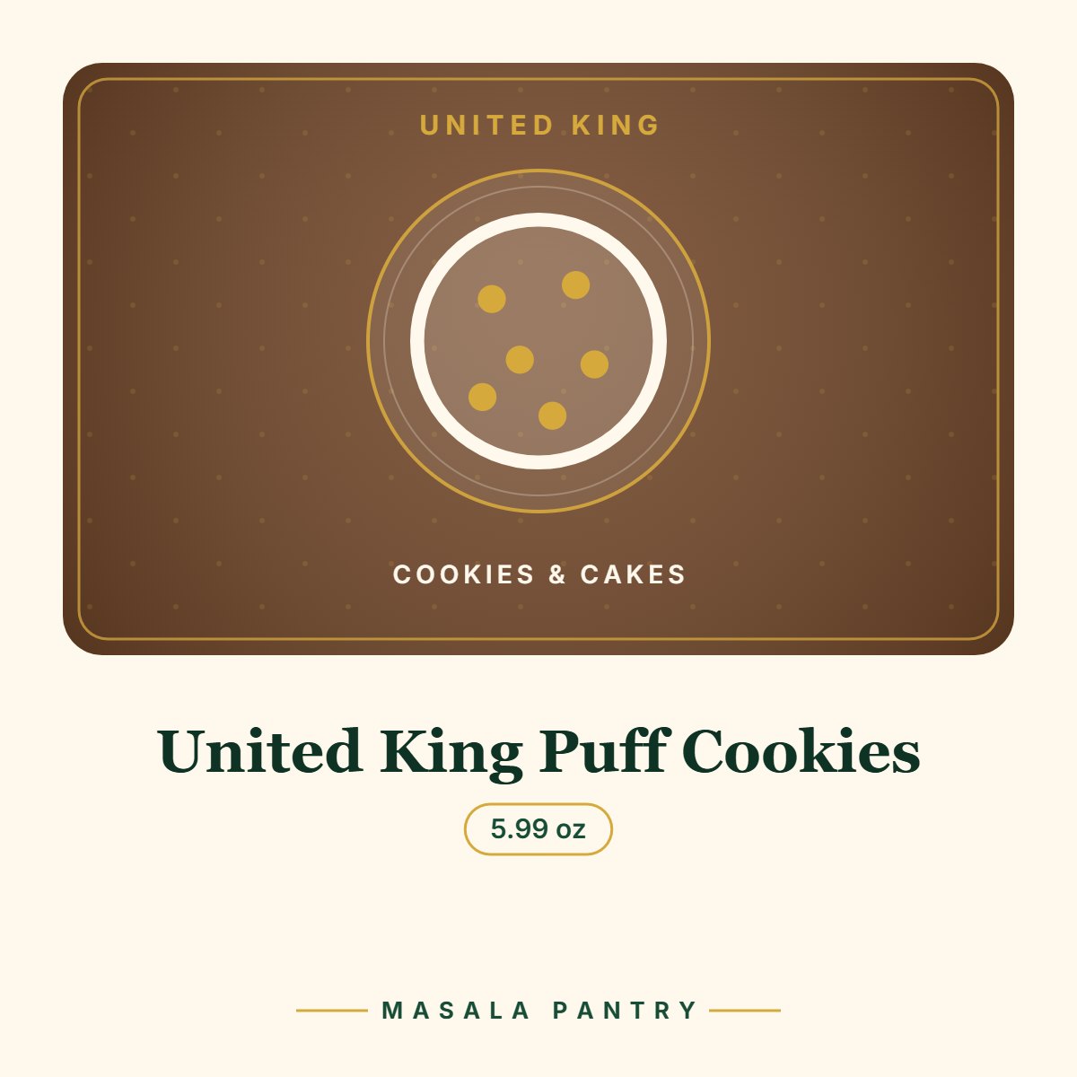 United King Puff Cookies – Masala Pantry product card