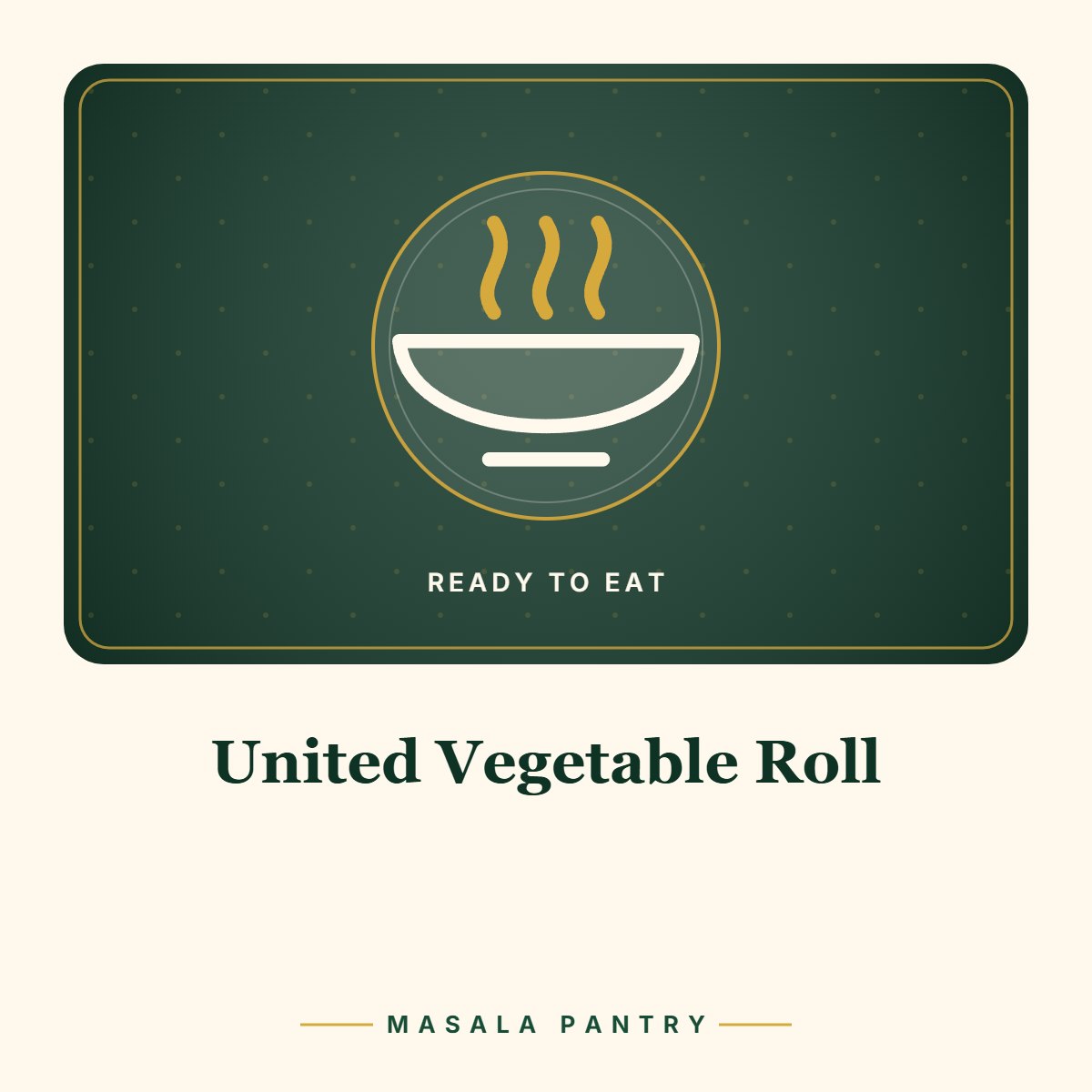 United Vegetable Roll