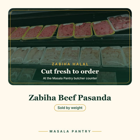 Zabiha Beef Pasanda