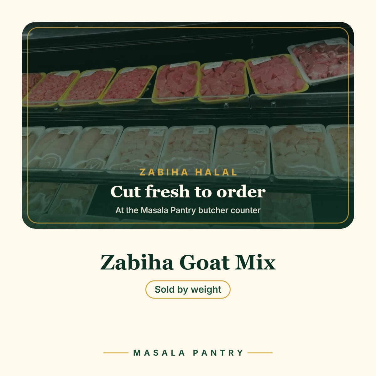 Zabiha Goat Mix – Masala Pantry product card