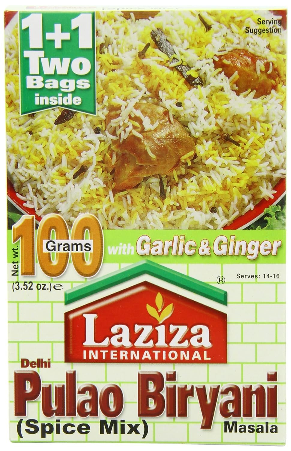 Laziza Delhi Pulao Biryani Spice Mix
