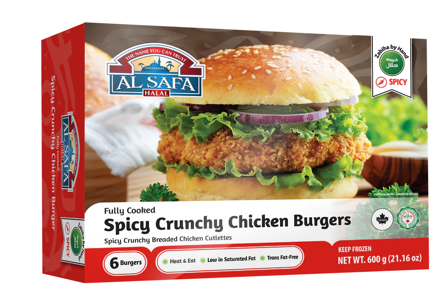 Al Safa Spicy Crunchy Chicken Patties